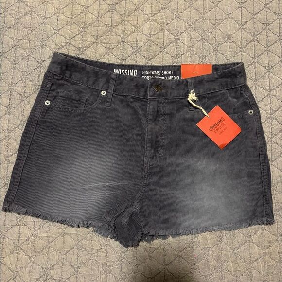 Mossimo Supply Co. Pants - Mossimo Supply Co. Women's Charcoal High-Waist Shorts